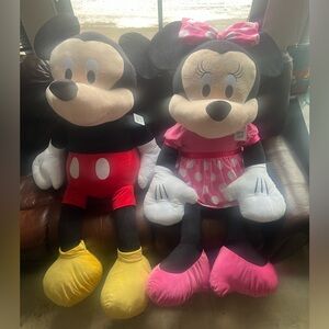 Disney Mickey Mouse and Minnie Mouse
